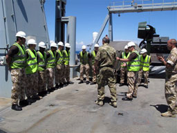 Admirals inspection